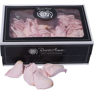 Rose Amor Roze Rozenblaadjes - Huwelijk Valentijn Confetti - Verse Echte Rozenblaadjes - 100 gram