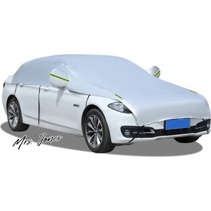 Mrs. Jones Autohoes halve afdekking waterdicht autogarage stofdicht met uv-bescherming - 400-520cm - Sedan .
