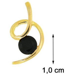 Blinx Jewels Vergulden Hanger Draai Steen Zirkonia