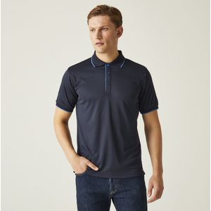Regatta Navigate Short Sleeve Polo RG264 - NAVY/FRENCH BLUE - XXL