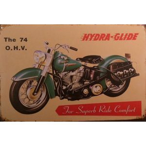 Retro plaat ""Hydra-Glide