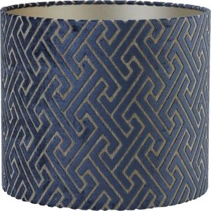 Light & Living - Lampenkap MAZE - 35x35x30 - Blauw