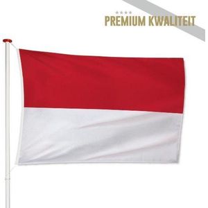 Indonesische Vlag Indonesië 100x150cm - Kwaliteitsvlag - Geschikt voor buiten