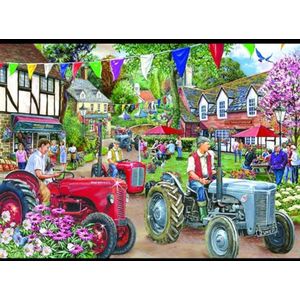 House of Puzzles - Tractor Parade - Legpuzzel - Multicolor - 1000 Stukjes