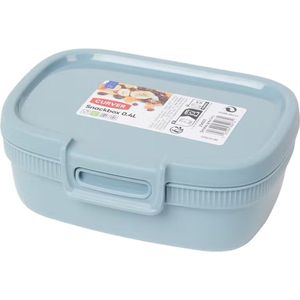 Curver lunchbox & snackbox 2 in 1 - broodtrommel & fruitbox blauw
