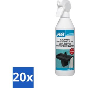HG - Badkamer - Kalkweg Gekleurd Sanitair - Schuimend - 500 ml - Bulkverpakking - 20 stuks
