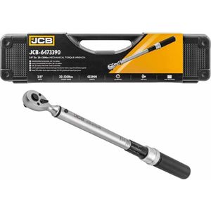 JCB - Mechanische Momentsleutel 3/8"" 20-120Nm – Hoge Precisie, Duurzaam en Gecertificeerd