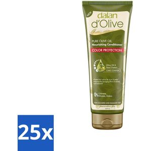 Dalan d'Olive - Crèmespoeling - Kleur Bescherming - 200 ml - Bulkverpakking - 25 stuks