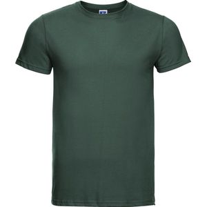 Russell Heren Slank T-Shirt met korte mouwen (Fles groen)