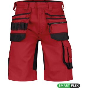 DASSY® Trix Holsterzakkenshort met stretch - maat 64 - ROOD/ZWART