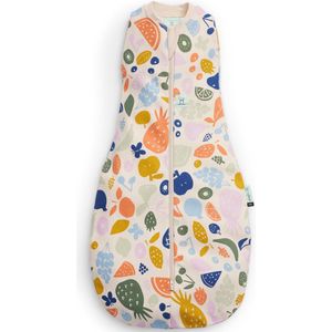 Ergopouch Cocoon inbaker slaapzak - 1,0 Tog - Slaapzak Baby - Inbakerslaapzak - Slaapzakken - Slaapzak 70 cm - Fruit Salad