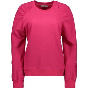 Geisha Trui Sweatshirt Met Plooien 42600 41 Cerise Dames Maat - XS