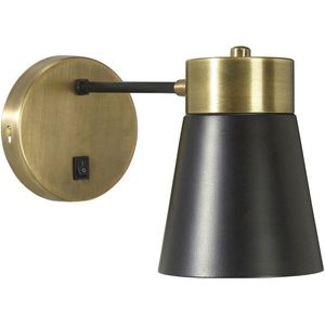 PR Home - Wandlamp Luna Zwart 13 cm