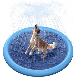 Watersproeier 150cm- Speelmat - Sproeimat voor honden
