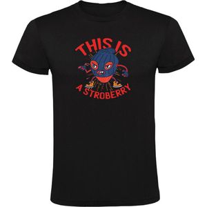 This is a stroberry Heren T-shirt - eten - fruit - boef - aardbei - strawberry - crimineel - jam - humor - grappig