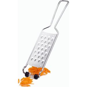 Triangle Grove Rasp met Handvat - 32 cm - Zwart - Met Opvangbakje