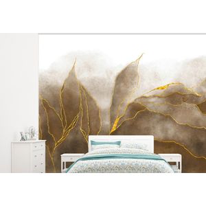 Marmer - Goud - Bruin - Textuur - Marmerlook