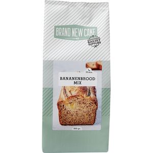 BrandNewCake® Bananenbrood / bananabread mix 500gr - Bakmix
