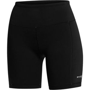 Mystic Dames Lunar Neopreen Biker Shorts - Black