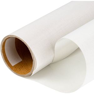 Raamfolie – Veilish – Wit – 137 cm x 4 m - Anti Inkijk - Zelfklevend - Textiel - Zonwerend - Alternatief voor Squid