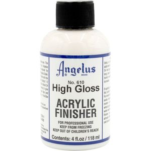 Angelus Acryl Finish voor leerverf - Hoogglans afwerking - Vernis - 118ml