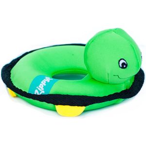 Zippy Paws  - Turtle - Schildpad - Speelgoed voor dieren - Honden speelgoed – Honden knuffel – Pieper - Drijft - Drijven