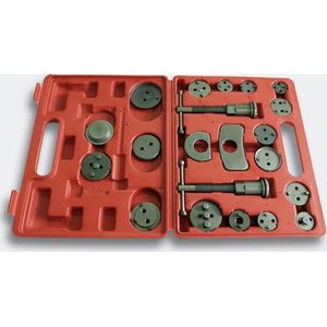 Remzuiger Pullback-set, XPO-Tool-Set, 21-delig Gereedschapset, ResetSet, remmen remzuigers remklauw bevestiging - Multistrobe