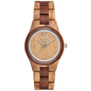 Houten Horloge GreenTime City basic Singapore