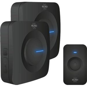 Draadloze Deurbel Set met 2 Ontvangers - Waterproof en 64 Melodieën