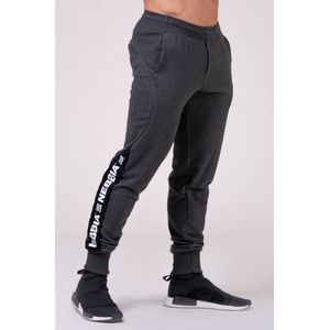 Nebbia 185  Fitness Joggers With Lampas Grijs XL
