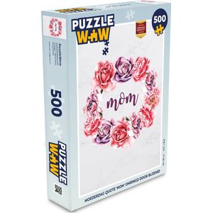 Puzzel Quotes - Mom - Spreuken - Legpuzzel - Puzzel 500 stukjes