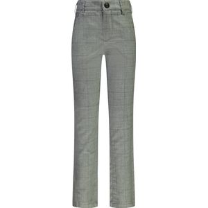 RED & BLU-Broek--954 L.Grey Chec-Maat 140