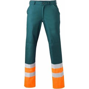 Havep Werkbroek High Visibility 8397 - Flessengroen/Fluo Oranje - 48