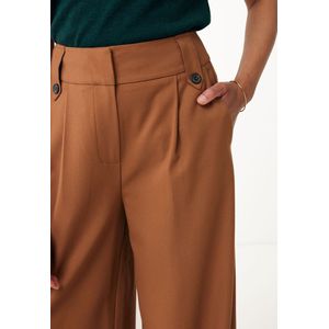 Sailor Wide Leg Broek Dames - Camel - Maat 34