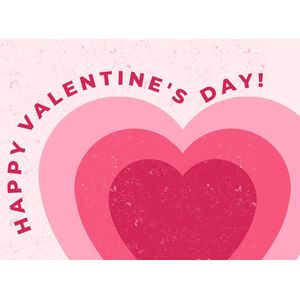 Valentijnsdag Spandoek - Valentine's Day Banner - Valentijnsdag Cadeau Bannier - 210x140 cm