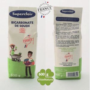 Natrium bicarbonaat soda 600g poeder Biologisch ecologisch  MULTIFUNKTIONEEL schoonmaak product