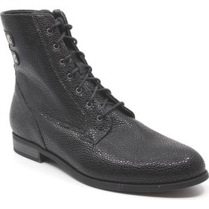 Durea 9710 zwart veterboot dames Wijdte G