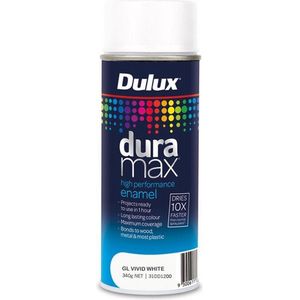 Dulux - Duramax - Spuitlak - Sneldrogend - Kleurbehoudend - Hoge dekking - Hoogglans Levendig Wit