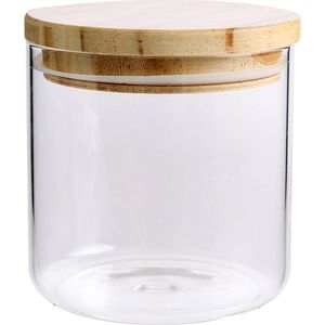 Blokker voorraadpot - glas - 0,5 liter