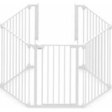 Noma hearth gate veiligheidshek - 5 panelenhek - Wit