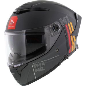 MT Thunder 4 SV Integraal helm Mil mat grijs XL - Motorhelm Scooterhelm