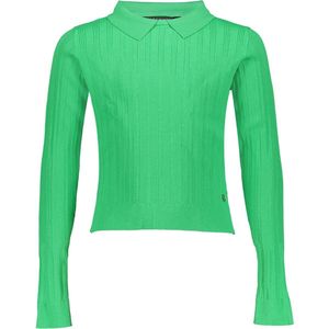 Frankie & Liberty Hazel Knit Tops & T-shirts Meisjes - Shirt - Groen - Maat 128