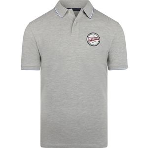 McGregor Poloshirt Tipping Polo With Badge Rf Mm231 9001 03 1200 Grey Melange Mannen Maat - M