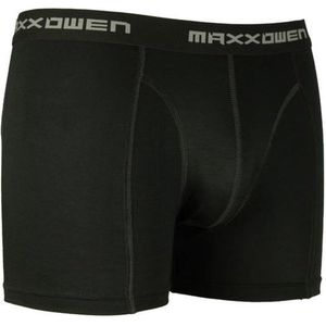 12 Pack | Boru Bamboo Maxx Owen Bamboe Boxershort| Maat XXL | Kleur Zwart