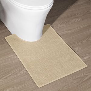 Binnenruimte Antislip Badmat 44 x 61 cm met Rubberen Onderkant