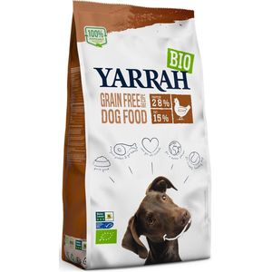 Yarrah - Dog Adult Biologisch Graanvrij Kip/Vis