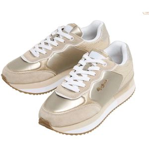 Pepe Jeans Sneaker Rusper Shine Beige/gold BEIGE 41