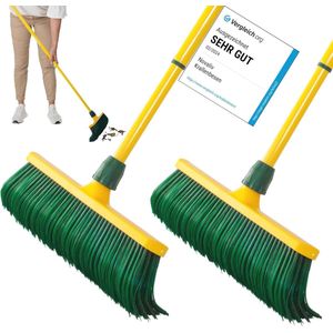 40 cm Kleurige Telescopische Tuinbezem voor Buitengebruik - Multifunctioneel en Instelbaar