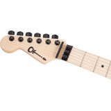 Charvel Pro-Mod So-Cal Style 1 HH FR M LH Lefthand Gloss Black - ST-Style elektrische gitaar