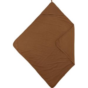 Meyco Baby Uni badcape - camel - 80x80cm